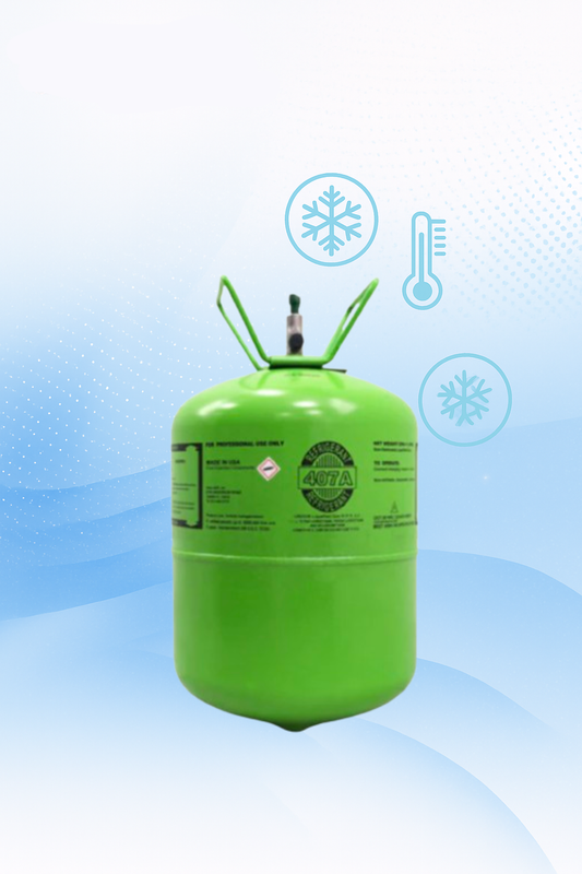 R-407A Refrigerant 25 LB Heavy-Duty Cooling Solution for HVAC Systems